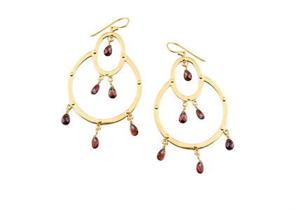 Gold Plated | Chandelier Earrings